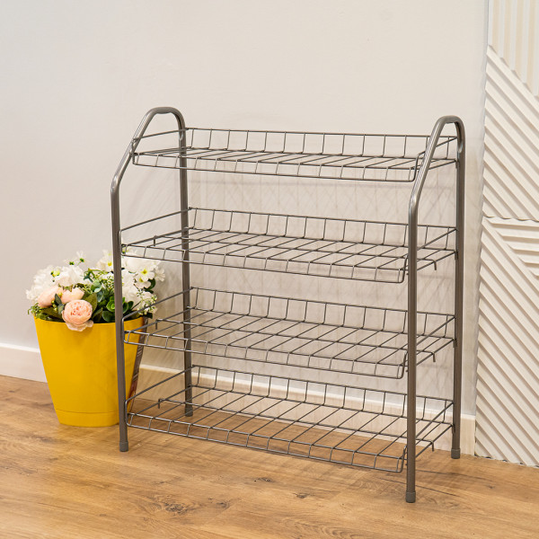 Этажерка для обуви разборная (4 полоки)