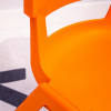 Пластиковый детский стул СМ505 (оранжевый)