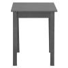 Стол обеденный (прямая ножка) 600х900 мм (бетон тёмно-серый)