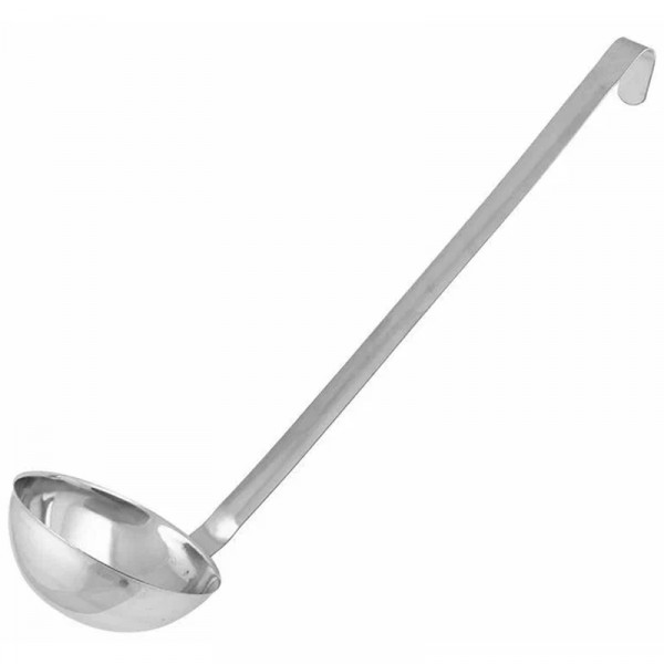 Ложка разливательная 330 мл "Chef" ТМ Appetite (нержавеющая сталь) Ложка разливательная 330 мл "Chef" ТМ Appetite (нержавеющая сталь)