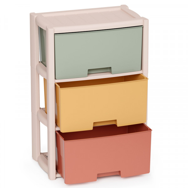 Комод "Колорит" цветной 3-х секционный Комод "Колорит" цветной 3-х секционный