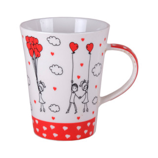 Кружка 350 мл 4 диз 8064 (микс)