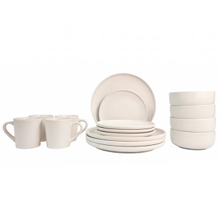 Набор посуды 16pcs-16 16 предметов (12 тарелок+ 4 кружки)