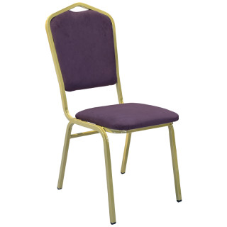 Стул Милан (цв.Золото; ГОБЕЛЕН ЛИЛОВЫЙ)