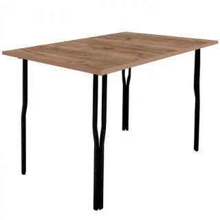 Стол Y-образн.каркас (1200х800, столешница 16 мм) дуб крафт табачный