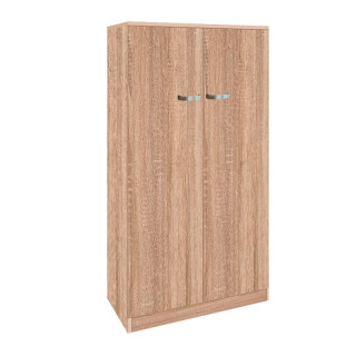 Стеллаж низкий  КУЛ- 117  700х350х1500 Дуб сонома (Торнадо)