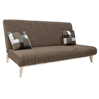 Диван Кельпи "3" (кзам/гобелен Эконом (цв.орех)) гобелен FIORI OTTER