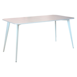 Стол Спайдер (1500x800 столешница 16 мм (8-ми угол.)) шимо светлый