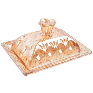 Маслёнка 15.3х11.3х7.5см 6134 Amber