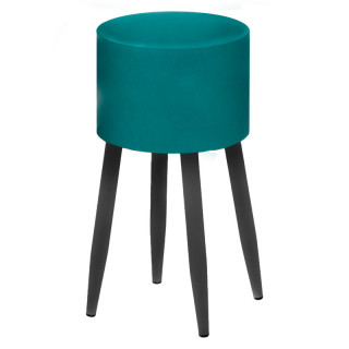 Пуфик "Тампа" d30 цв.каркас (кзам PU/гоб.stock) BINGO ATLANTIC