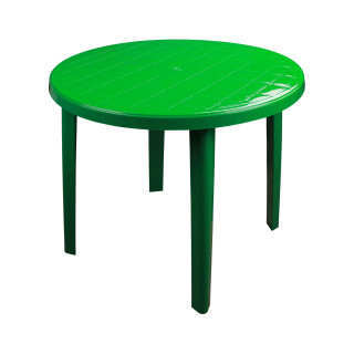 Стол круглый (зелёный)