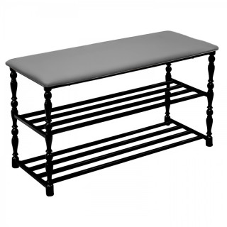 Подставка для обуви с мягким элементом (вальцованная труба) FIORI STEEL