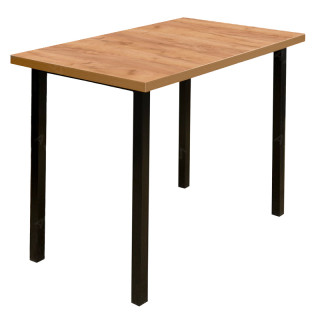 Стол Фаби (1000х600 столешница F цв.Люкс) Дуб крафт золотой