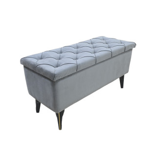 Пуфик-сундук Нинель (Эконом) гобелен BINGO GREY