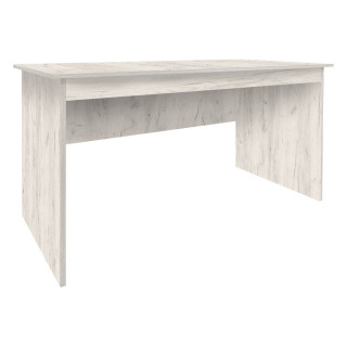 Стол рабочий "КУЛ-102" цв.Люкс Дуб крафт белый