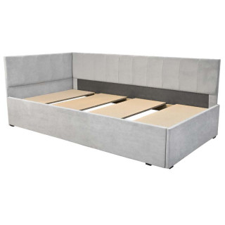 Кровать "КР 3" 0,9х2,0 (SAFE серый)