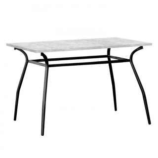 Стол S-образн.каркас (1200х800 столешница 16) Цемент светлый