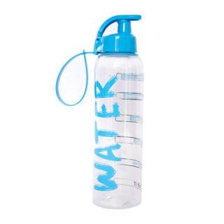 Бутылка для спорта 750 мл с ручкой декор-New Water мод.161405-055 (Турция)