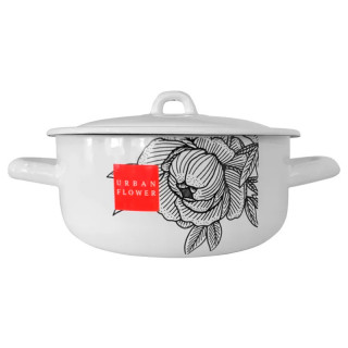 (С-16072/4Э) Кастрюля "Urban flower" 1,45 л