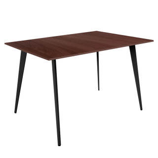 Стол Спайдер столешница 1500*800 16мм шимо темный