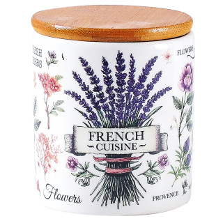 Банка керам круг 650мл бамб/кр Эдем ТМ Appetite