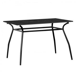 Стол S-образн.каркас (1200х800 столешница 16 мм цв. Люкс) Мрамор тёмный Стол S-образн.каркас (1200х800 столешница 16 мм цв. Люкс) Мрамор тёмный