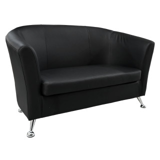 Диван Верона "2" (кзамPU/гоб.stock) кзам 2а чёрный