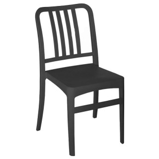 Стул пластиковый "Джеф" (черный)