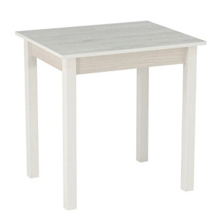 Обеденный стол "Компакт" (белый, сосна белая)