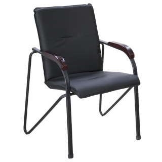 Стул "мод.216" Гоб/Кзам (цв.каркас, подлокотники с деревянными накладками)