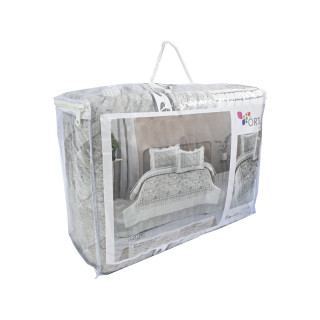 Покрывало с наволочками стеганое двухспальное