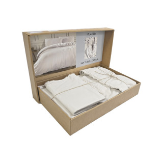 Набор постельного белья Органич.хлопок 2сп (пододеяльник, простыня, наволочки 2 шт)