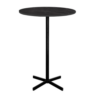 Стол Бистро (D-800 столешница 16мм) цвет Люкс мрамор темный Стол Бистро (D-800 столешница 16мм) цвет Люкс мрамор темный