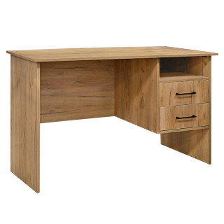 Кул-107 Стол однотумбовый с ящиками  1200*600*750 Н цв. дуб вотан