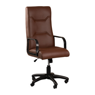 Кресло "Шери" (гоб/кзам, подл.пл.Сенатор, крест.пл., ДДС) коричневый