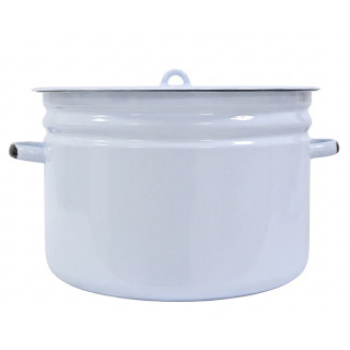 Бак эмалированный 24л без рисунка