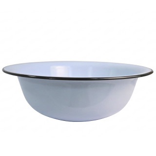 Таз эмалированный 12л без рисунка