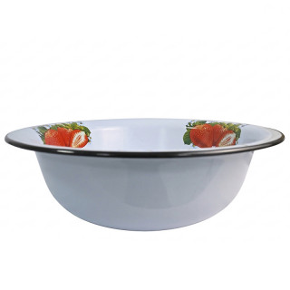 Таз эмалированнный 12л с рисунком