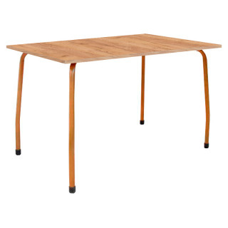 Стол Паук (1200х800 столешница 16 мм цв.Люкс) Дуб золотой