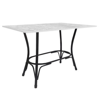 Стол Лавр (1200х800 столешница 16 мм цв.Люкс) Бетон светлый Стол Лавр (1200х800 столешница 16 мм цв.Люкс) Бетон светлый