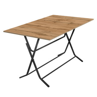 Стол Спайк (1200*800 столешница 16 мм цв.Люкс) дуб вотан Стол Спайк (1200*800 столешница 16 мм цв.Люкс) дуб вотан