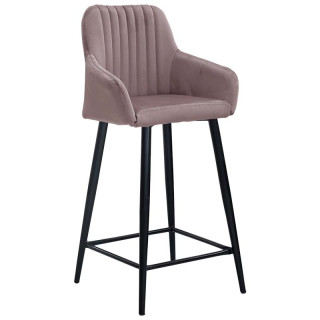 Стул барный "Джус" BINGO JAWA (серо-лиловый)
