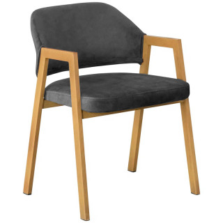 Стул Астра (эф.дерева; тёмно-серый (Bingo grafit))